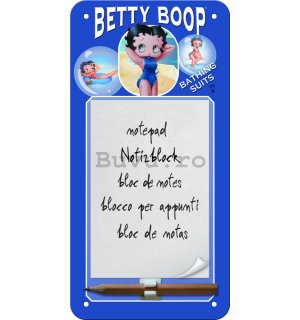 Bloc pentru notițe - Betty Boop Bathing Suits