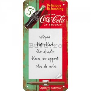 Bloc pentru notițe - Coca-Cola (bicolor)