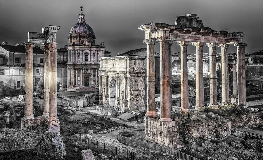 Fototapet: Roma (1) - 254x368 cm