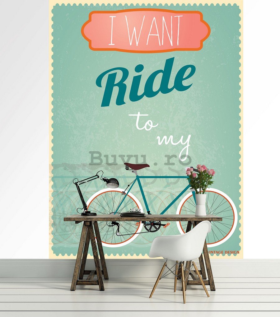 Fototapet: I Want a Ride (1) - 254x184 cm