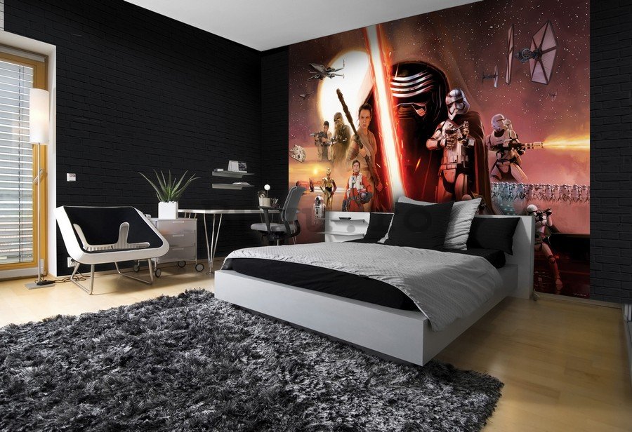 Fototapet: Star Wars The Force Awakens (1) - 254x368 cm
