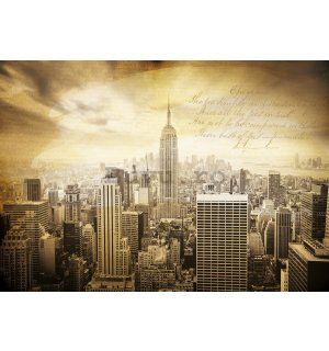 Fototapet: Manhattan (Vintage) - 184x254 cm