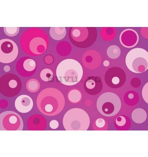 Fototapet: Abstracție roz (2) - 254x368 cm