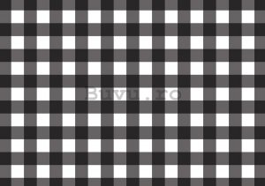 Fototapet: Pătrate alb-negru - 184x254 cm
