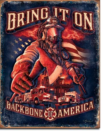 Placă metalică - Bring It On (Backbone America)