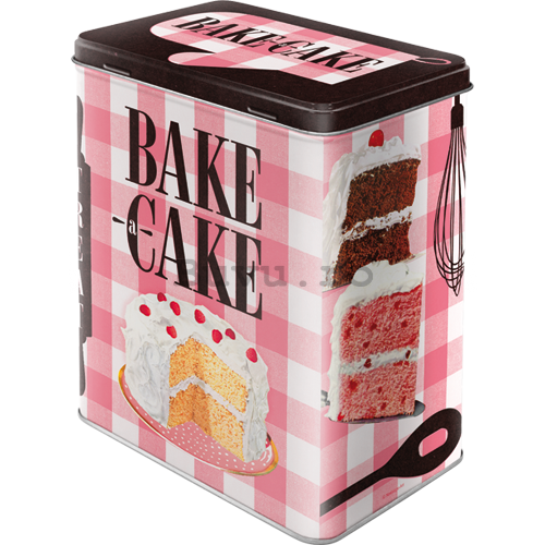 Cutie metalică L - Bake a Cake