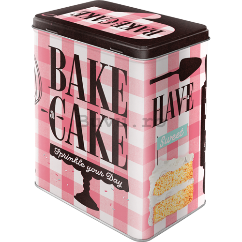 Cutie metalică L - Bake a Cake