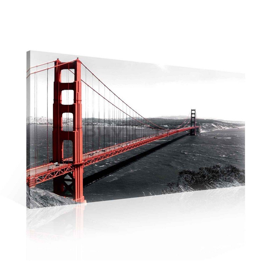 Tablou canvas: Golden Gate Bridge (3) - 75x100 cm