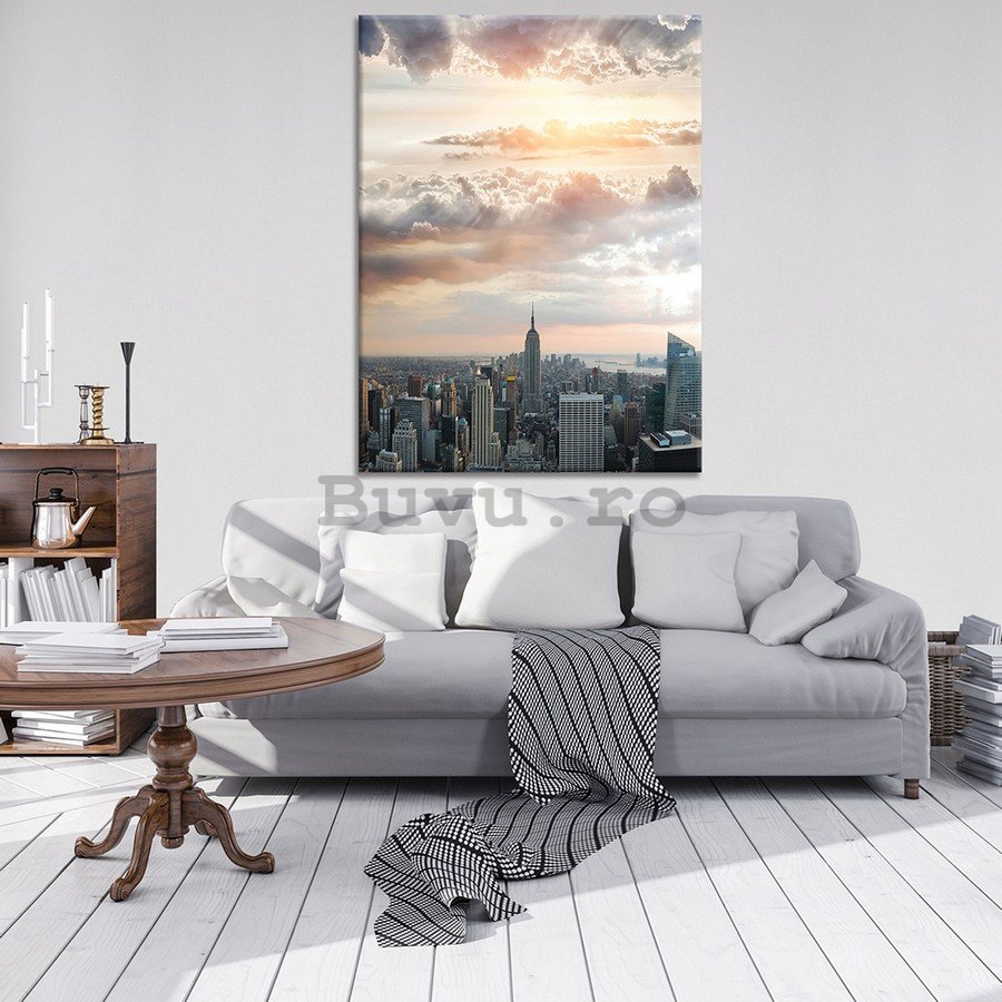 Tablou canvas: Vedere Manhattan (2) - 100x75 cm