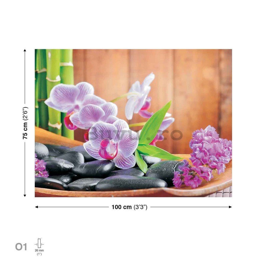 Tablou canvas: Orhideea (1) - 75x100 cm
