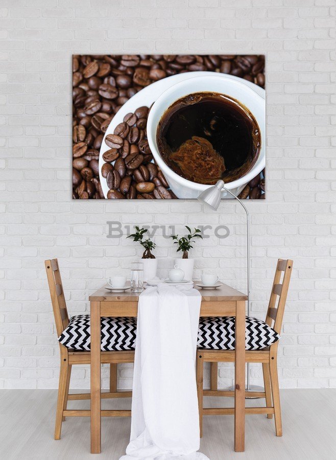 Tablou canvas: Ceașcă de cafea - 75x100 cm