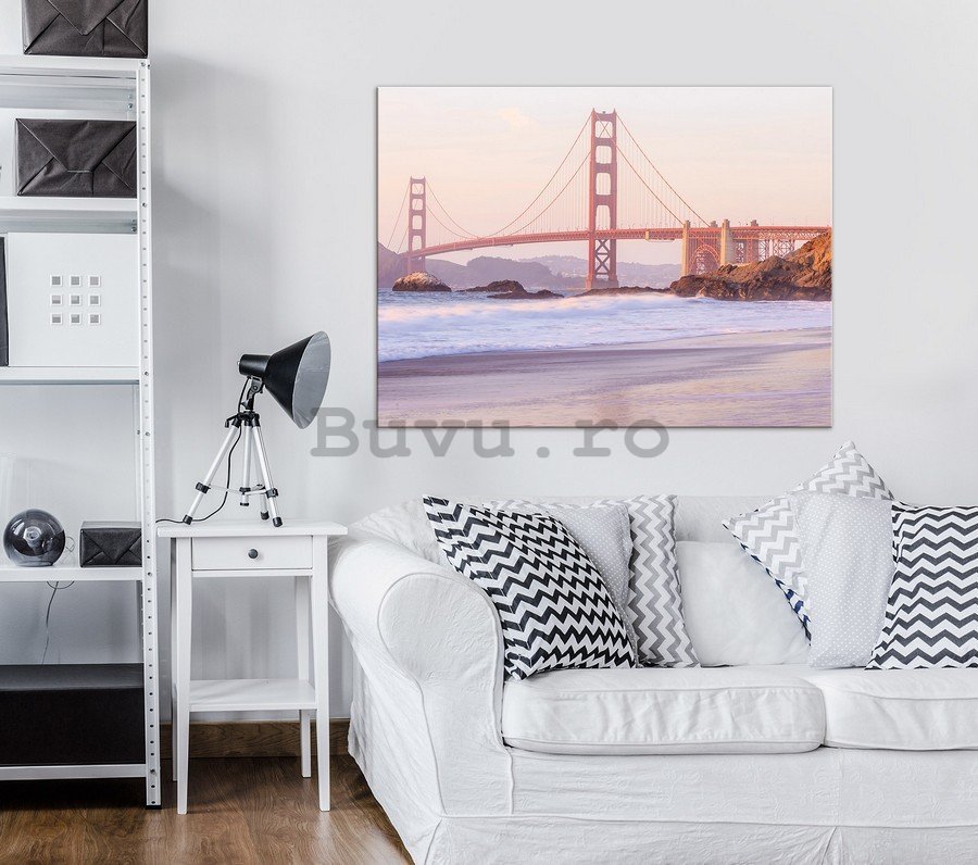 Tablou canvas: Golden Gate Bridge (4) - 75x100 cm