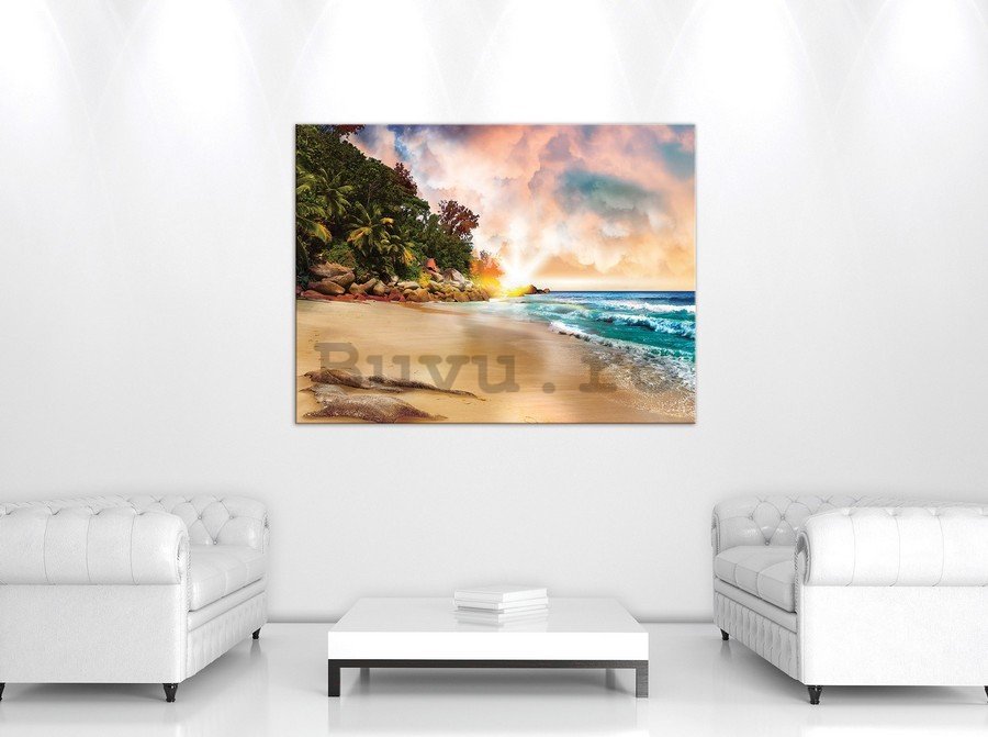 Tablou canvas: Paradis pe plajă (3) - 75x100 cm