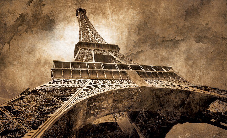 Tablou canvas: Turnul lui Eiffel (3) - 75x100 cm