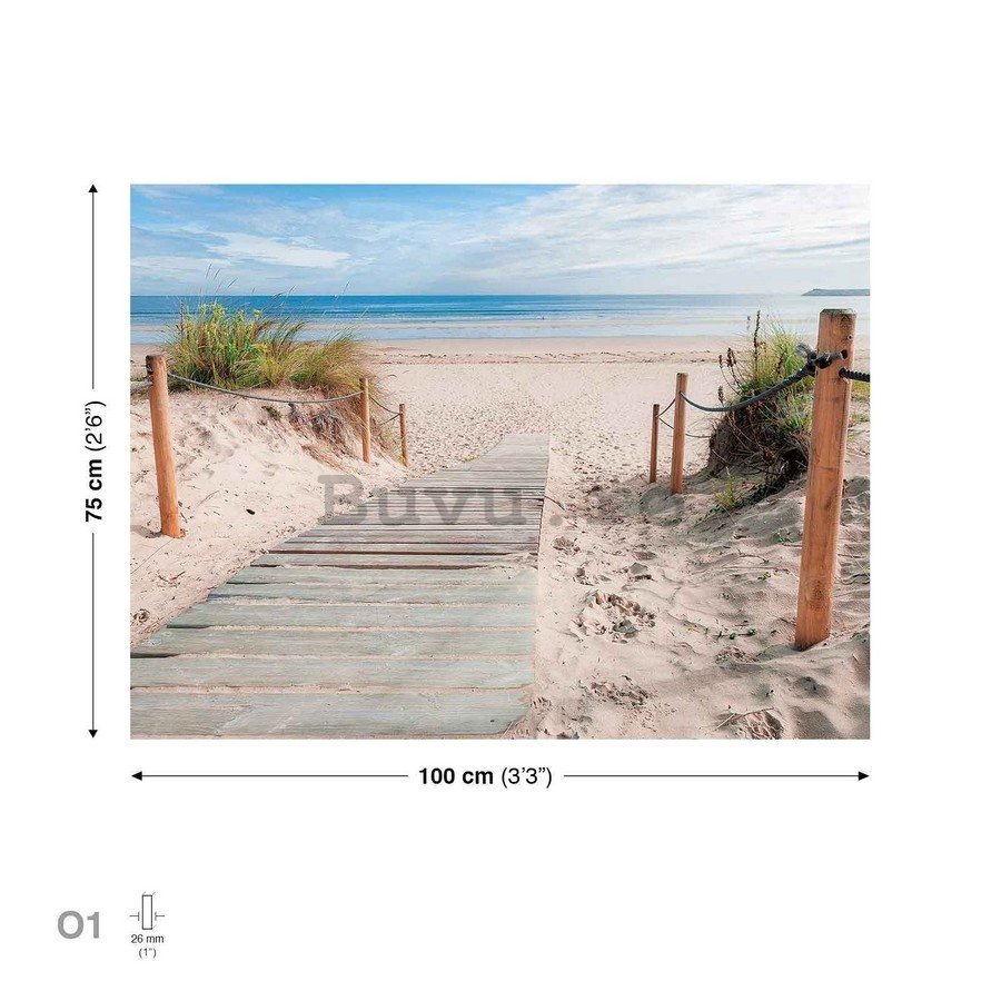 Tablou canvas: Plajă (3) - 75x100 cm