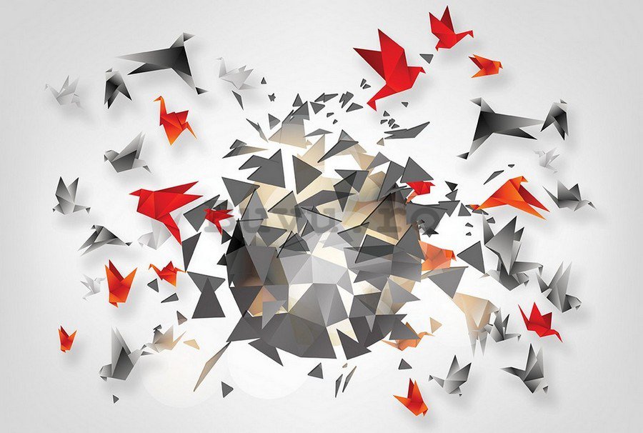 Tablou canvas: Origami - 75x100 cm