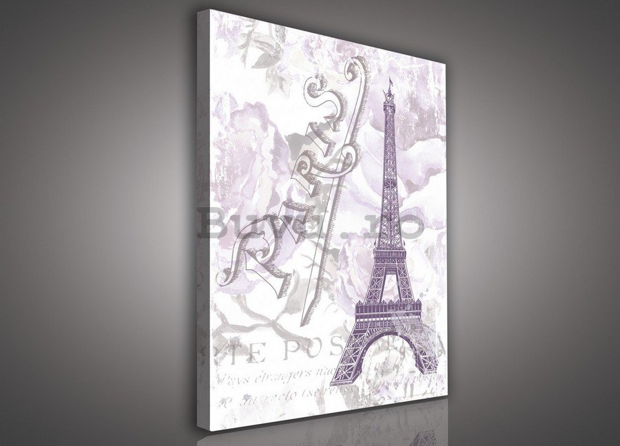 Tablou canvas: Turnul Eiffel (Paris) - 75x100 cm