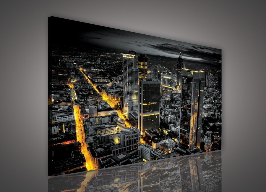 Tablou canvas: Culorile orașului - 75x100 cm