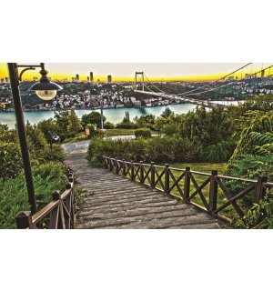 Tablou canvas: Perspectivă Oraș - 75x100 cm