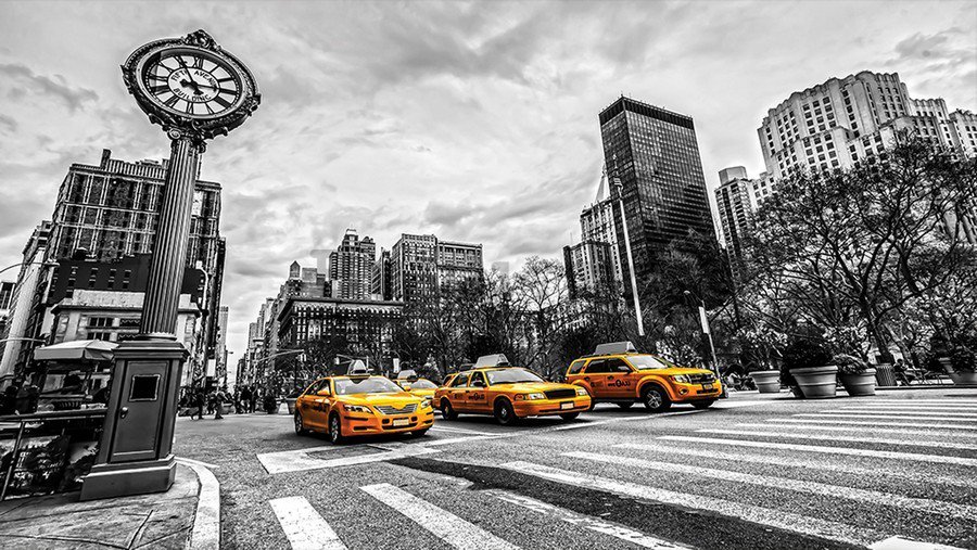 Tablou canvas: New York (Taxi) - 75x100 cm