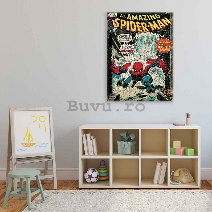 Tablou canvas: Amazing Spiderman (comics) - 75x100 cm