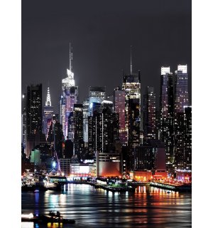 Fototapet: New York nocturn (2) - 254x184 cm