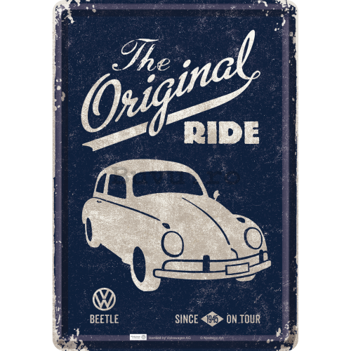 Ilustrată metalică - VW Beetle (The Original Ride)