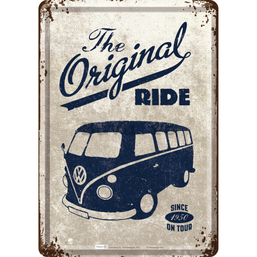 Ilustrată metalică - VW Bulli (The Original Ride)