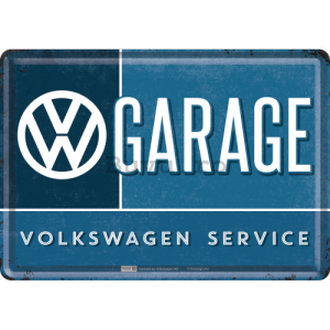 Ilustrată metalică - VW Garage