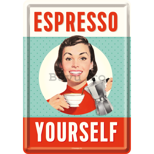 Ilustrată metalică - Espresso Yourself