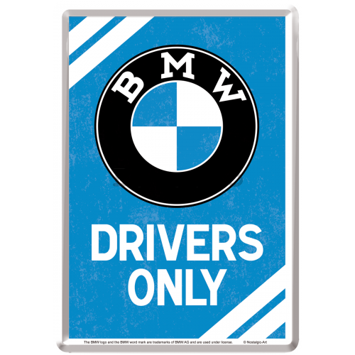 Ilustrată metalică - BMW Drivers Only