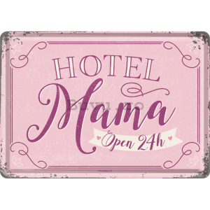 Ilustrată metalică - Hotel Mama