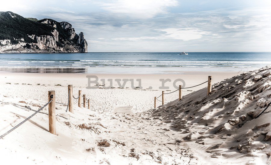 Fototapet vlies: Plajă nisipoasă - 254x368 cm