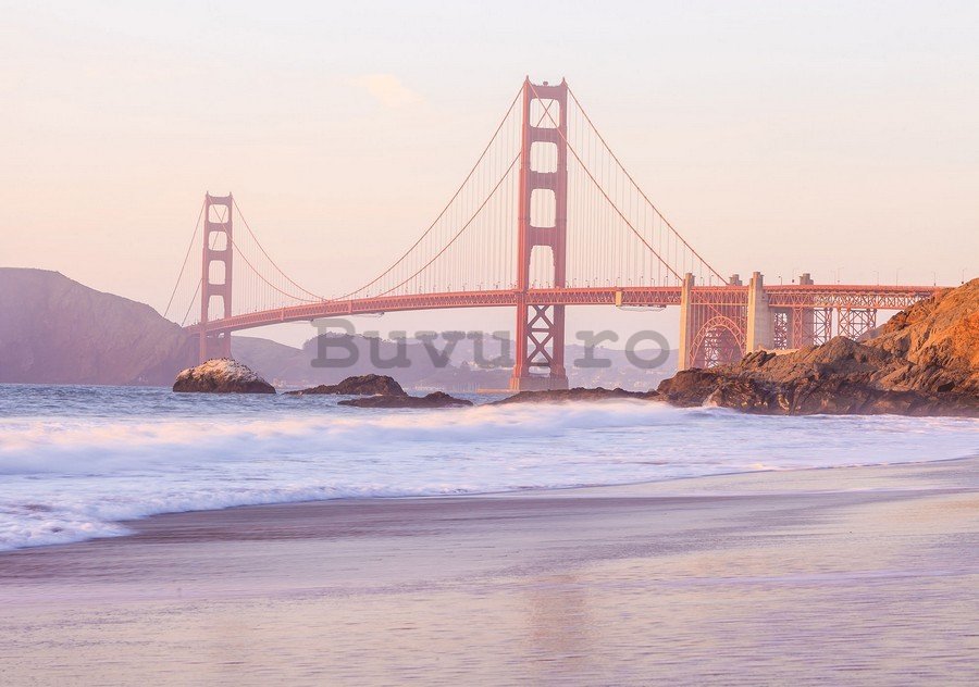 Fototapet: Golden Gate Bridge (4) - 254x368 cm