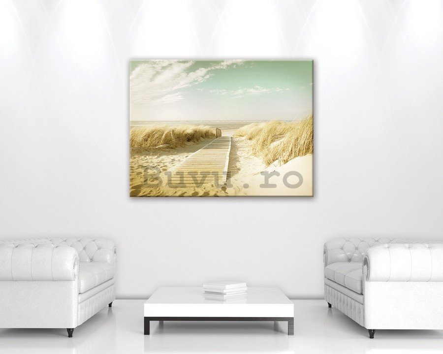Tablou canvas: Drum spre plajă (12) - 75x100 cm