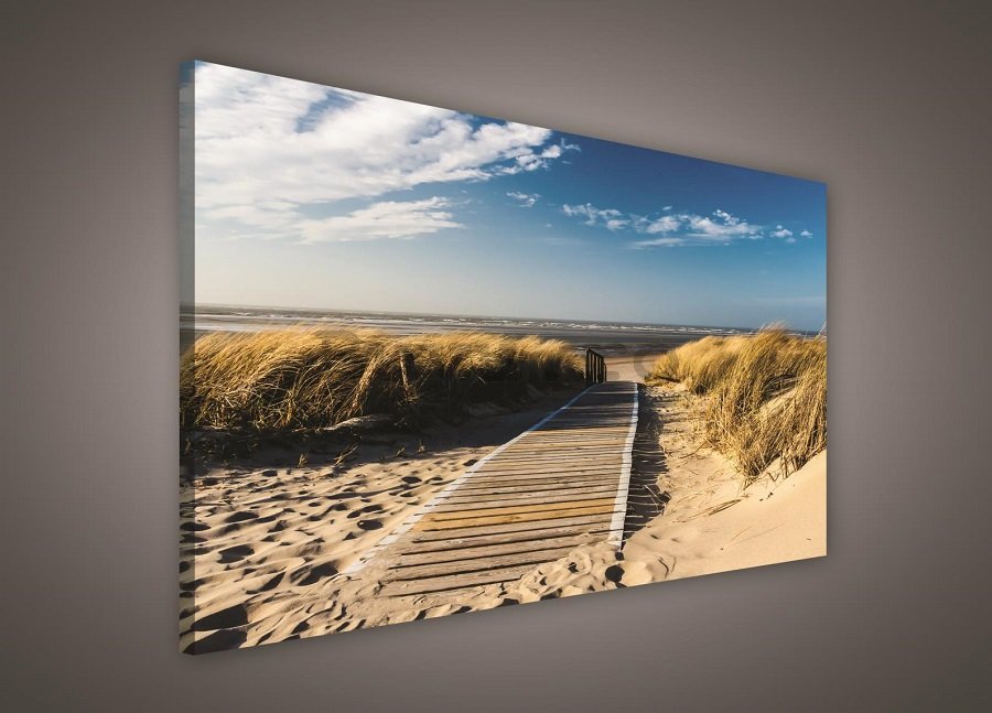 Tablou canvas: Drum spre plajă (2) - 75x100 cm
