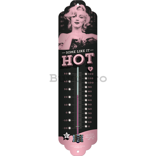 Termometru retro -  Marilyn Monroe (Some Like It Hot)