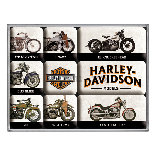 Magnet - Harley-Davidson (Models)