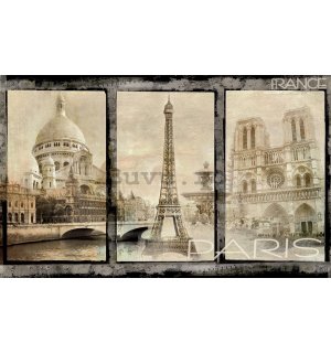 Fototapet vlies: Paris (dominante) - 184x254 cm