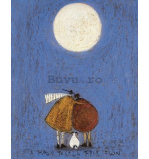 Tablou canvas - Sam Toft, A Moon to Call Their Own