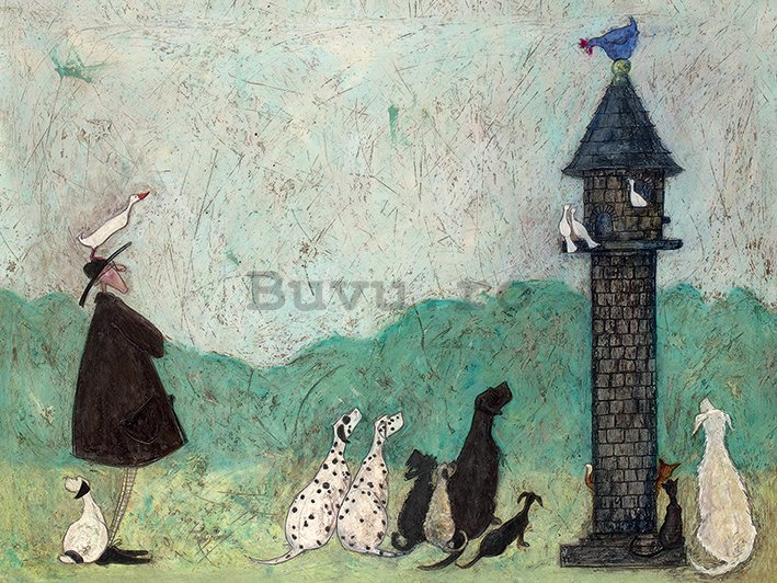 Tablou canvas - Sam Toft, An Audience with Sweetheart