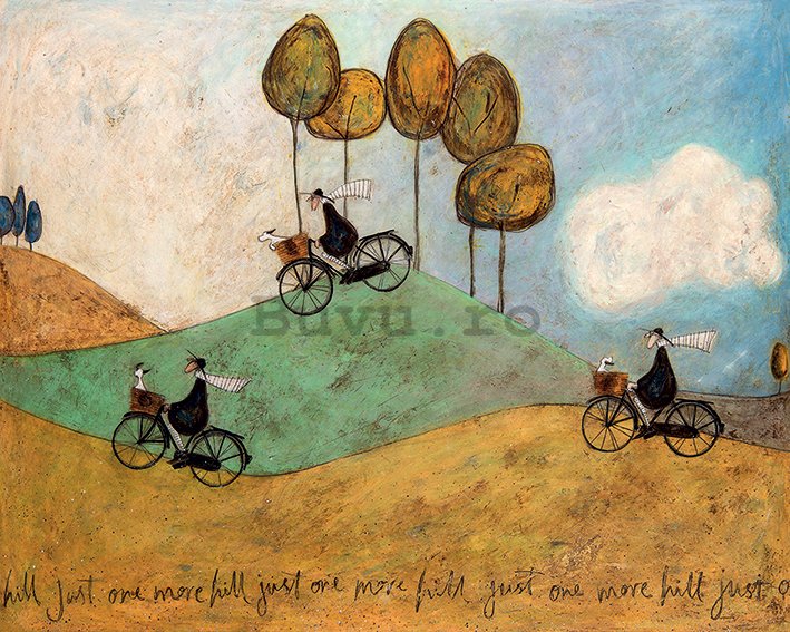 Tablou canvas - Sam Toft, Just One More Hill