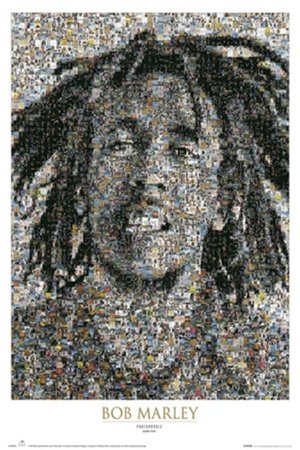 Poster - Bob Marley mozaic (2)