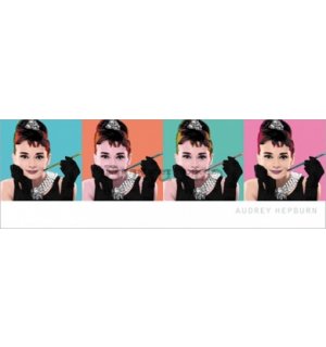 Poster - Audrey Hepburn pop art