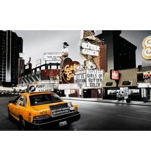 Poster - Las Vegas taxi