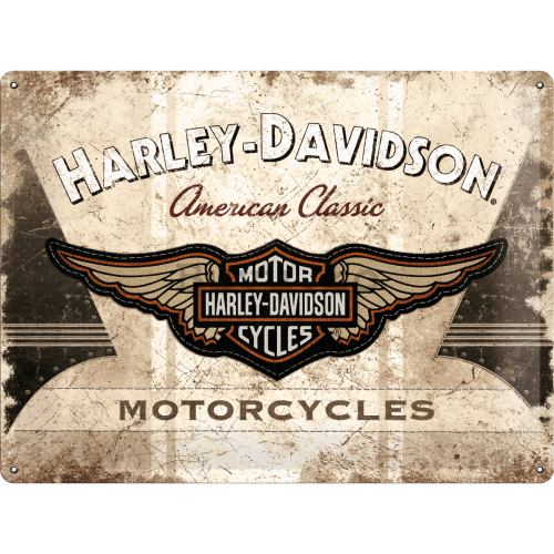 Placă metalică - Harley-Davidson Motorcycles