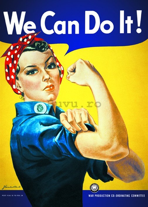 Poster - We Can Do It