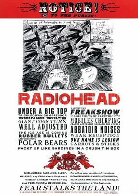Poster - Radiohead (Fear)
