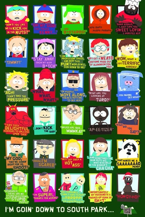 Poster - South Park (characters)