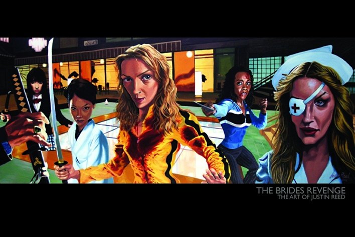 Poster - The Brides revenge (Kill Bill), Justin Reed